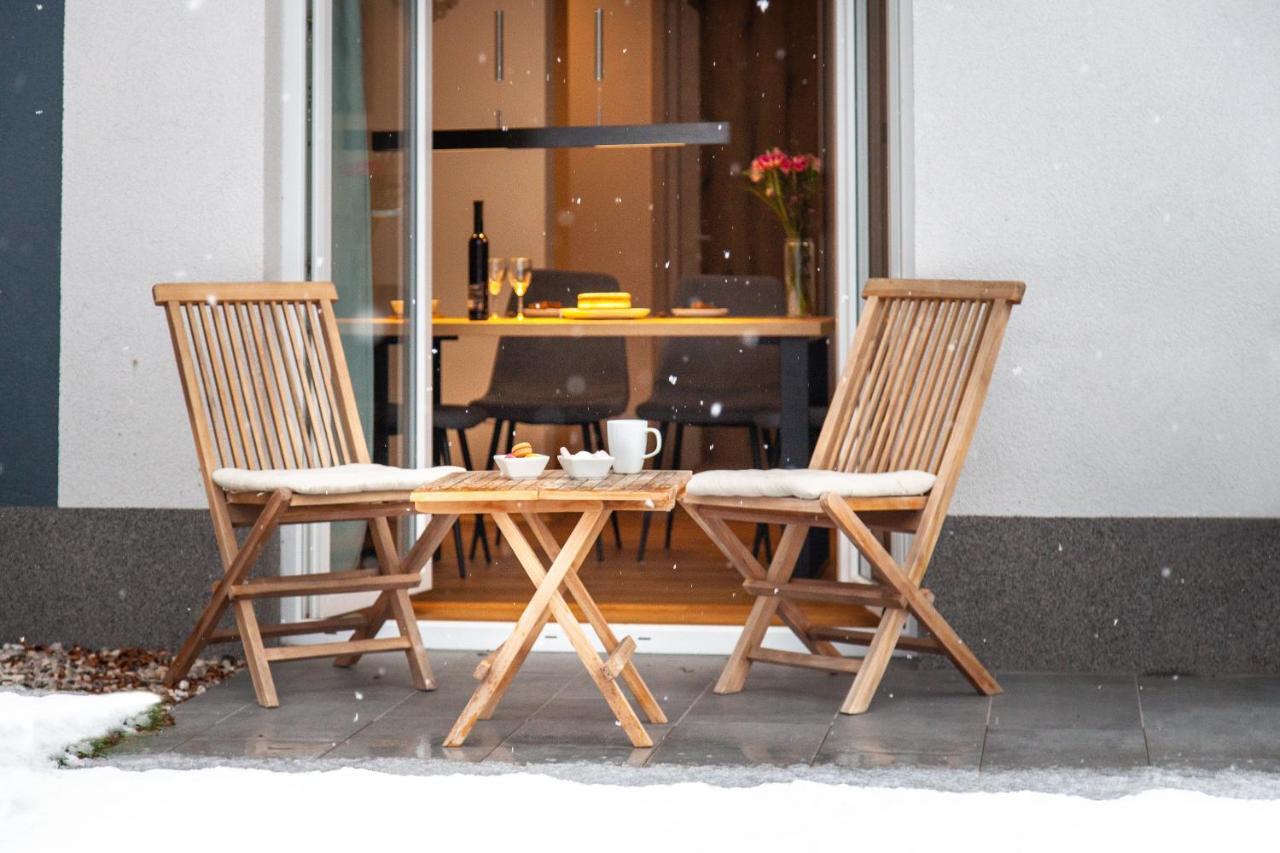 Chic Apartments With Finnish Sauna And Jacuzzi Kranjska Gora Kültér fotó